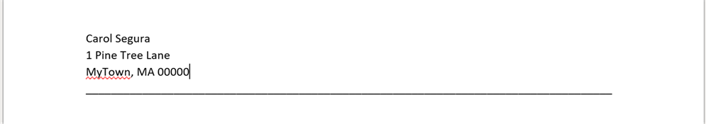 Written Assignment